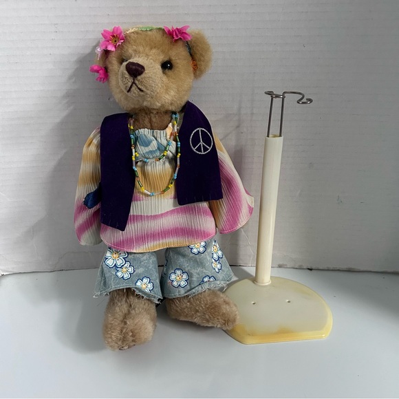 Vintage 1999 Brass Button Bears 12" Ivy 1960’s  20th Century Collectibles - Picture 7 of 10